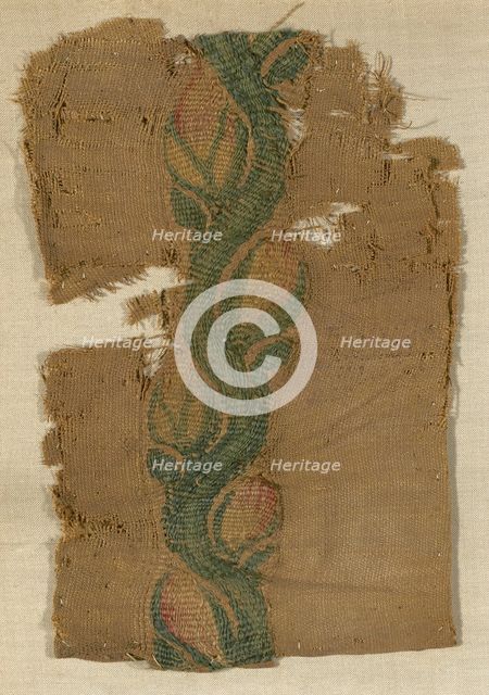 Border, Egypt, Roman period (30 B.C.- 641 A.D.), 5th/6th century. Creator: Unknown.