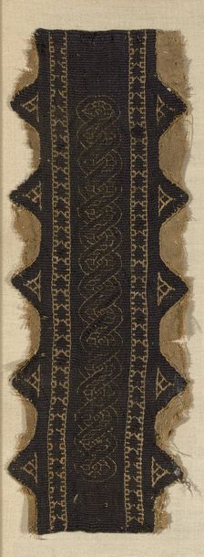 Border, Egypt, Roman period (30 B.C.- 641 A.D.), 5th/6th century. Creator: Unknown