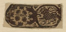 Border, Egypt, Roman period (30 B.C.- 641 A.D.), 5th century. Creator: Unknown