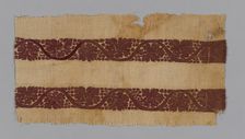 Border, Egypt, Roman period (30 B.C.- 641 A.D.), 4th century. Creator: Unknown