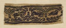 Border, Egypt, Roman period (30 B.C.- 641 A.D.), 4th/6th century. Creator: Unknown
