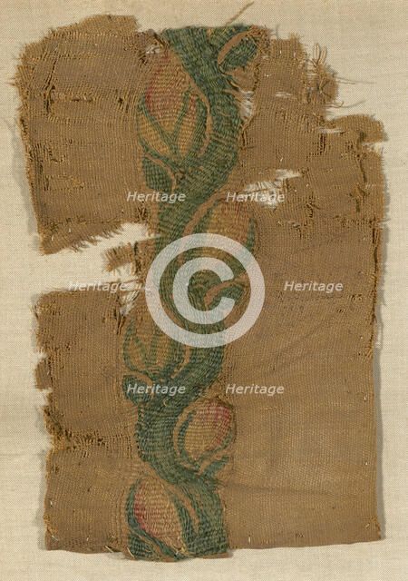 Border, Egypt, Roman period (30 B.C.- 641 A.D.), 5th/6th century. Creator: Unknown.