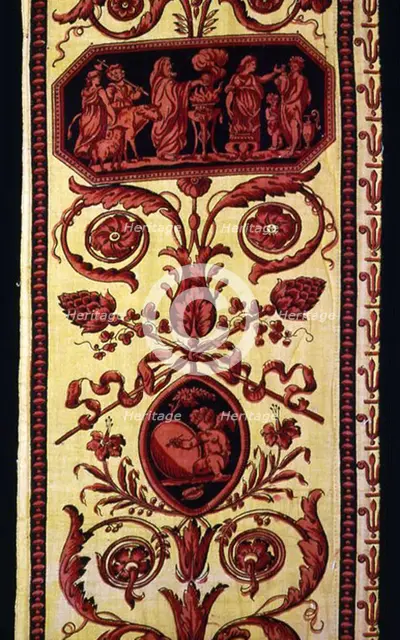 Border (Furnishing Fabric), England, c. 1810. Creator: Unknown.