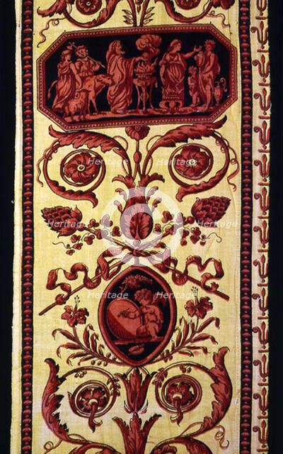 Border (Furnishing Fabric), England, c. 1810. Creator: Unknown.