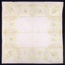 Border (For Table Cover), England, 1875/1900. Creator: Unknown