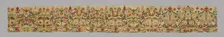 Border (For a Skirt), Crete, 18th century. Creator: Unknown