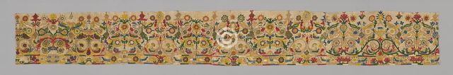 Border (For a Skirt), Crete, 18th century. Creator: Unknown.