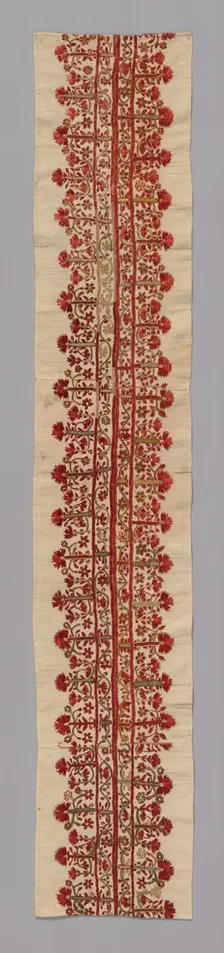 Border (For a Skirt), Crete, 18th century. Creator: Unknown