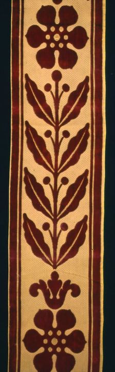 Border, France, Empire period, 1804/14. Creator: Unknown