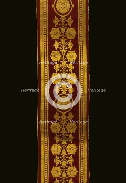 Border, France, Empire period, 1804/14. Creator: Unknown.