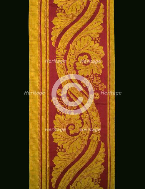 Border, France, Empire period, 1804/14. Creator: Unknown.