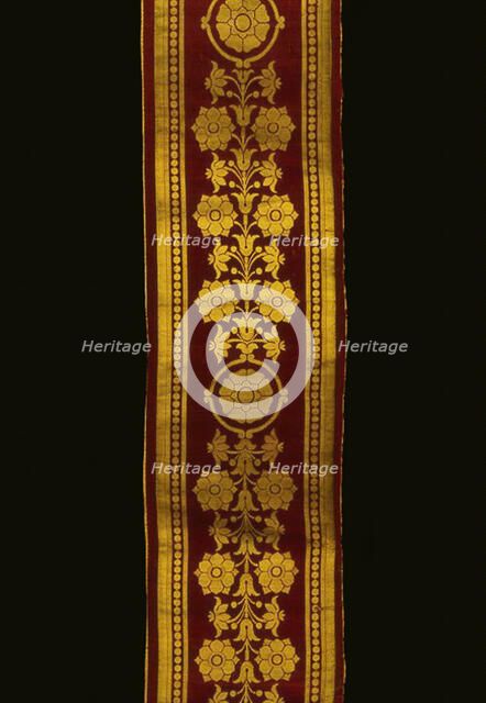 Border, France, Empire period, 1804/14. Creator: Unknown.