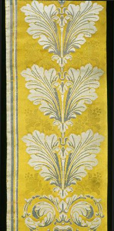 Border, France, Empire period, c. 1810. Creator: Unknown