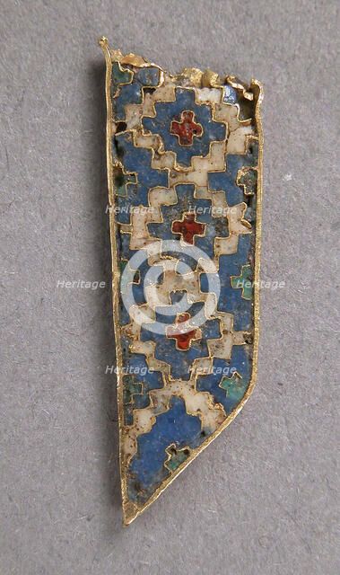 Border Fragment, Byzantine, 10th century. Creator: Unknown.