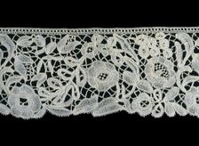 Border (Fragment), Belgium, 1850/75. Creator: Unknown