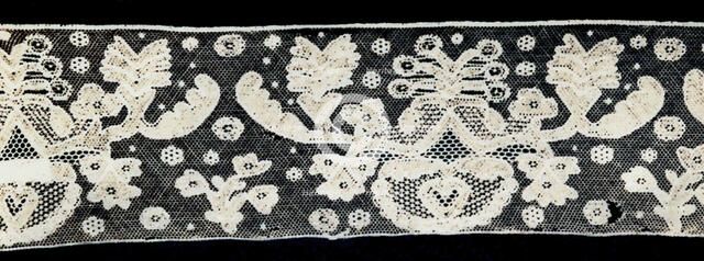 Border (Fragment), Belgium, 1850/1900. Creator: Unknown.
