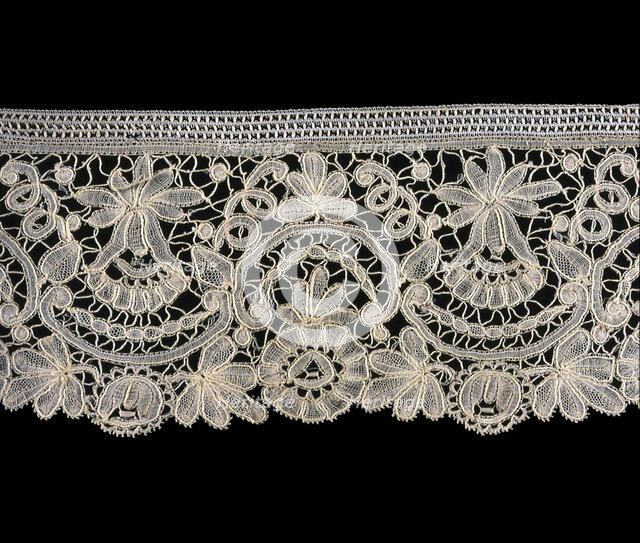 Border Fragment, Belgium, 1860s/80s. Creator: Unknown.