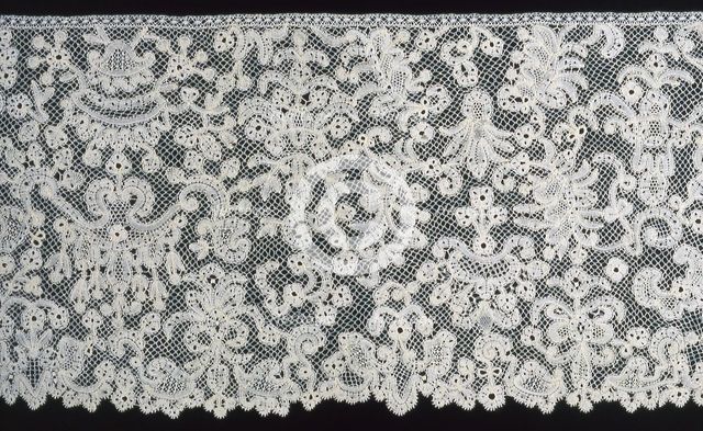 Border (Fragment), Flanders, 1701/25. Creator: Unknown.