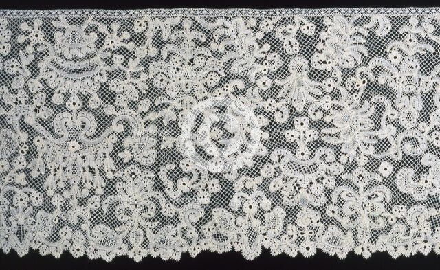 Border (Fragment), Flanders, 1701/25. Creator: Unknown.