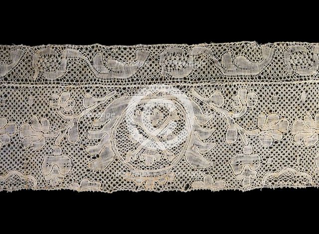 Border (Fragment), Flanders, 1725/1800. Creator: Unknown.