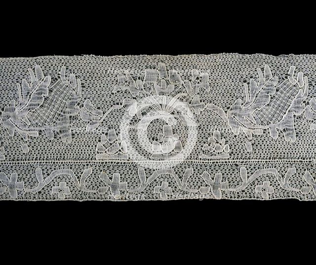 Border (Fragment), Flanders, 1725/75. Creator: Unknown.