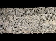 Border (Fragment), Flanders, 1725/1800. Creator: Unknown