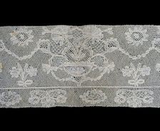 Border (Fragment), Flanders, 1750/1800. Creator: Unknown