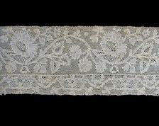 Border (Fragment), Flanders, 1750/1800. Creator: Unknown