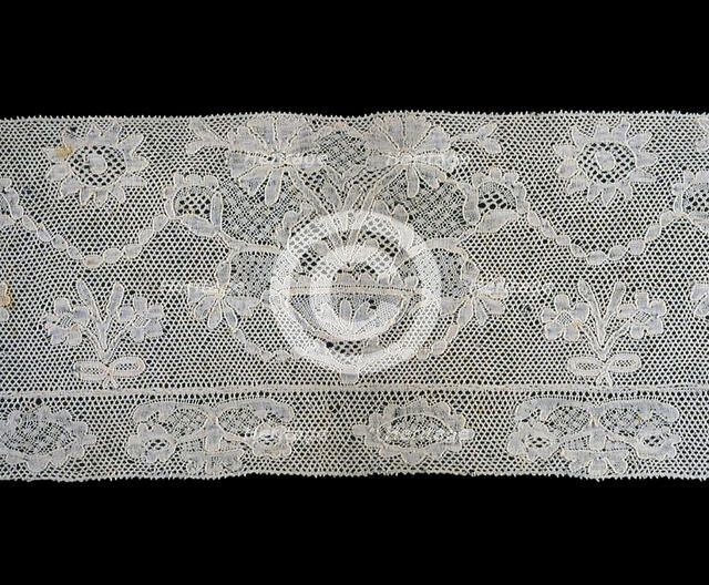 Border (Fragment), Flanders, 1750/1800. Creator: Unknown.