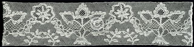 Border (Fragment), Flanders, 1801/50. Creator: Unknown.