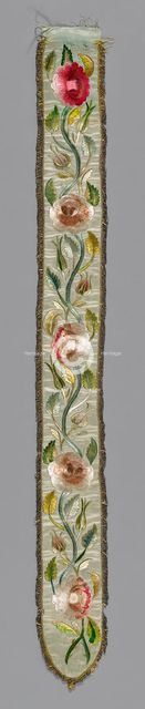 Border Fragment, France, 1775/1825. Creator: Unknown.