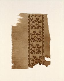 Border Fragment, Peru, A.D. 1000/1476. Creator: Unknown