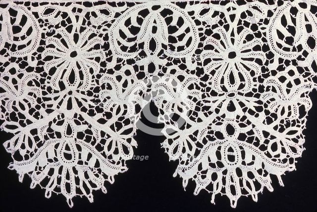 Border (From a Collar), Flanders, c. 1630s/40s. Creator: Unknown.
