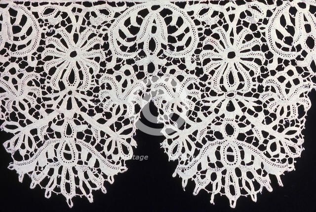 Border (From a Collar), Flanders, c. 1630s/40s. Creator: Unknown.