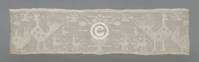 Border (From a Cover), Southern Italy, 1675/1725. Creator: Unknown.