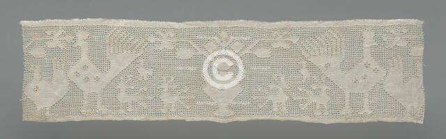 Border (From a Cover), Southern Italy, 1675/1725. Creator: Unknown.