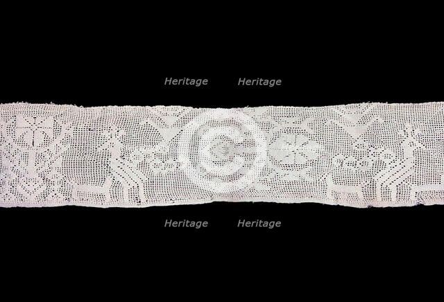 Border (From a Cover), Southern Italy, Probably 1701/50. Creator: Unknown.