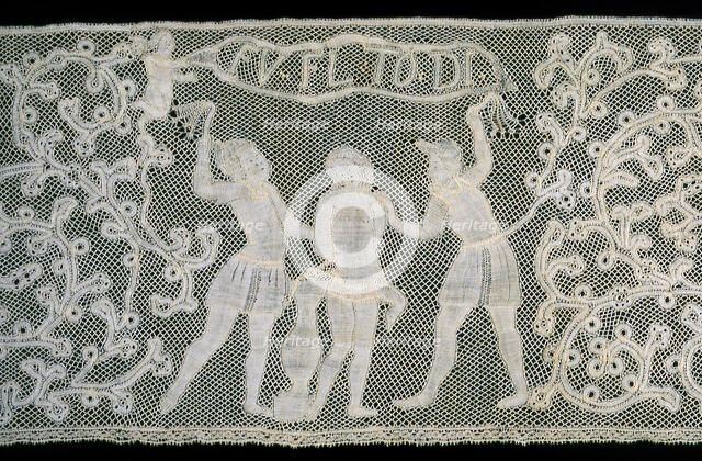 Border (From an Altar Cloth), Milan, 1725/75. Creator: Unknown.