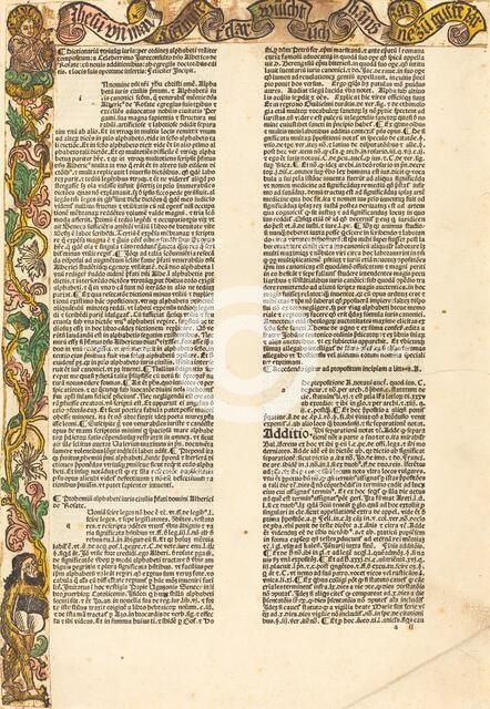 Border from an Almanac, c. 1489. Creator: Unknown.