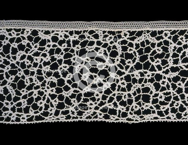 Border (From an Insertion), Italy, c. 1700. Creator: Unknown.