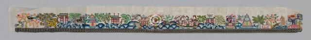 Border (from Woman's Garment), China, 1875/1900. Creator: Unknown.