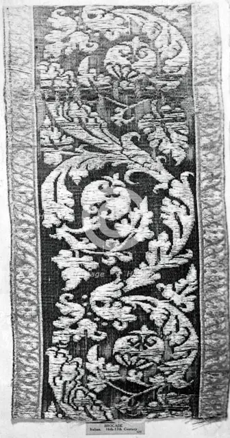 Border, Italy, 17th century. Creator: Unknown.