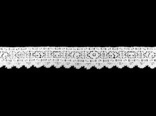 Border, Italy, 1875/1900 (revival lace). Creator: Unknown