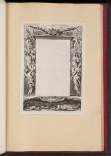 Border Illustration with Heaven and Hell "Corpora S.S.", 1613/1646. Creator: Unknown