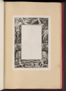 Border Illustration with Saints and Scenes from the Life of Christ, 1613/1646. Creator: Unknown