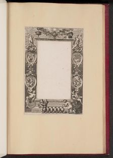 Border Illustration with Scenes from the Life of Christ and Putti Pouring Wine, 1613/1646. Creator: Unknown