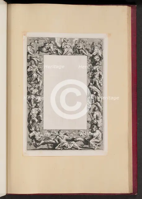 Border Illustration with the Tree of Jesse, 1613/1646. Creator: Unknown.