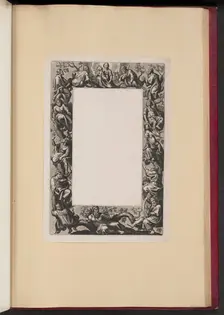 Border Illustration for the Missale Romanum: The Tree of Jesse, 1613. Creator: Theodoor Galle