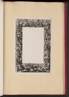 Border Illustration for the Missale Romanum: The Tree of Jesse, 1613. Creator: Theodoor Galle
