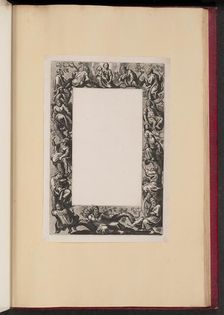 Border Illustration for the Missale Romanum: The Tree of Jesse, 1613. Creator: Theodoor Galle